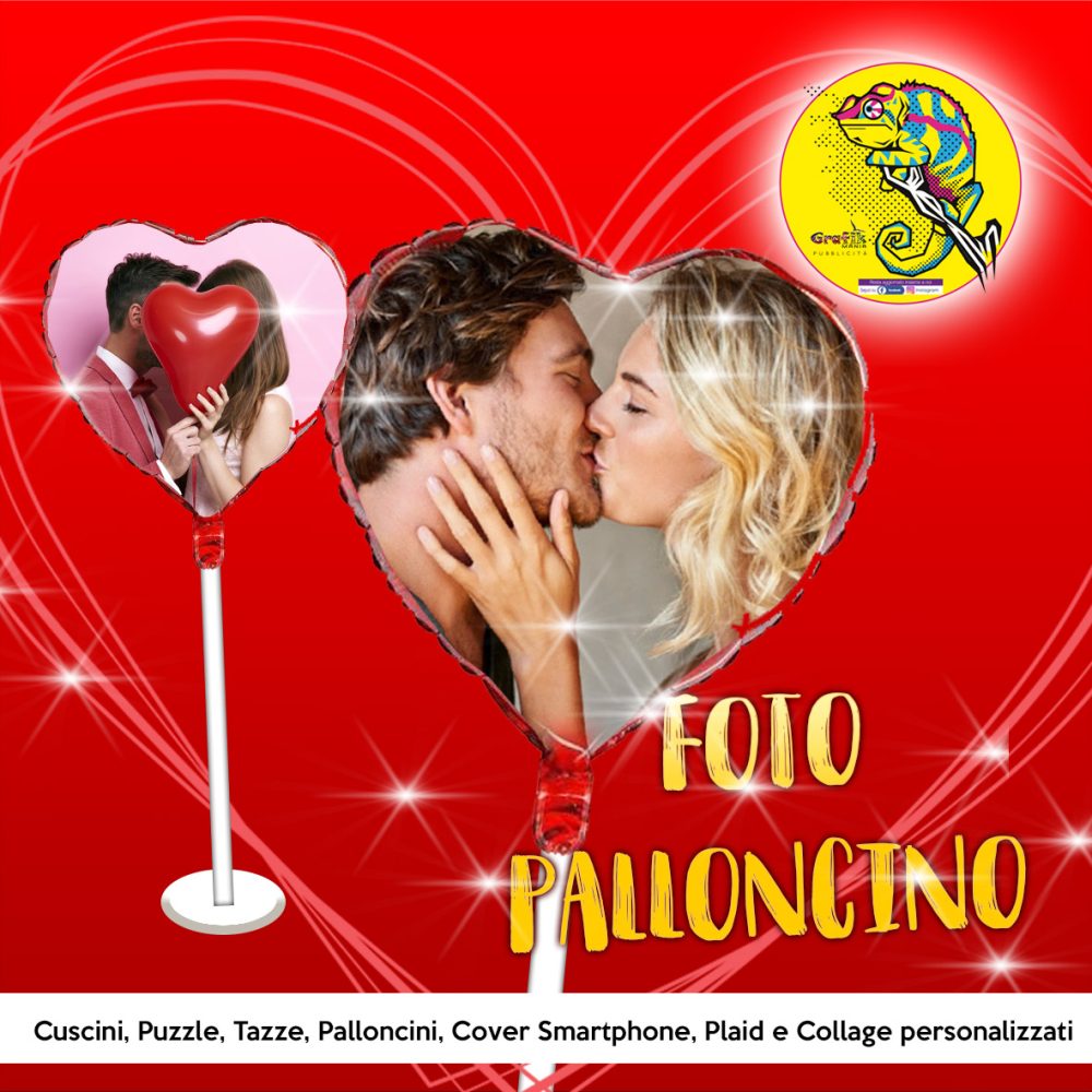 Fotopalloncino Love