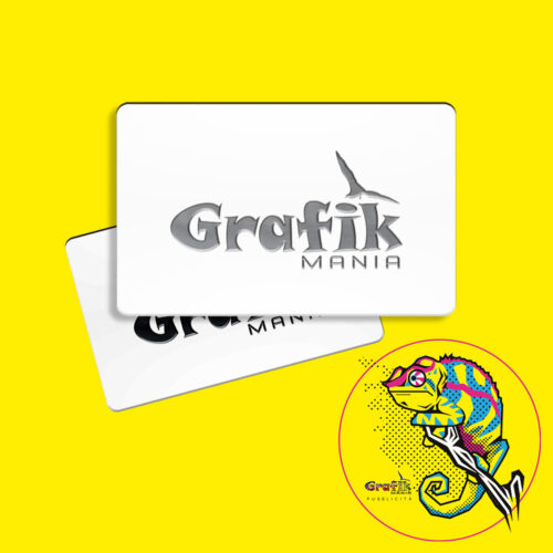 Stampa Card Argento 100pz