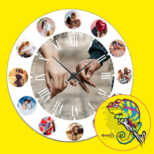 Orologio foto 30x30