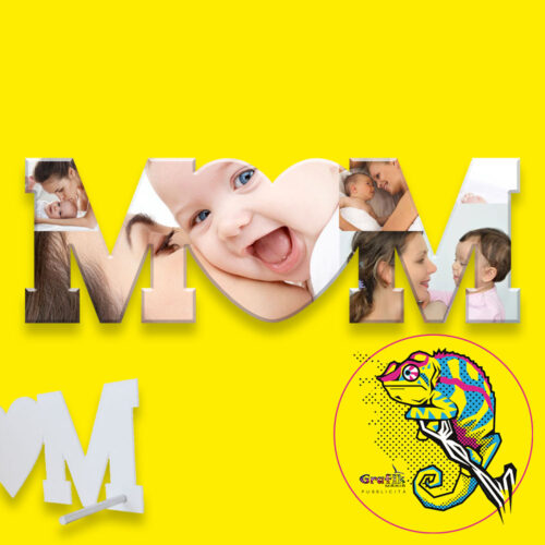 Mom plexiglass foto
