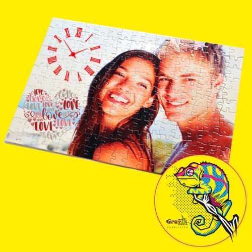 Puzzle 20x30 orologio